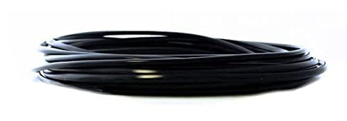 Cowles Custom - 50FT Black Enhanced U-Channel Edge Guard Trim, 50FT Flexible Plastic (PVC) Bumper Protector Accessory, Door Guard for Cars, Trucks, SUV, ATV, Boats