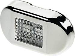 2 HO LED Mini Accent Light - T-H Marine Blue - 316 SS Bezel