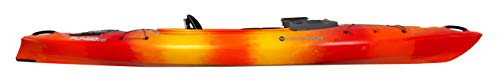 Pungo 125 Wilderness Systems | Sit Inside Recreational Kayak | Features Phase 3 Air Pro Comfort Seating | 12' 6" | Mango