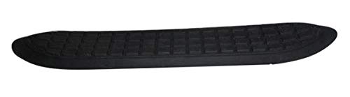 WSP001KIT TrailFX Nerf Bar Pads Replacement Step Pad for 3 Inch Round Bars, Black, 5 Pin Mount, Includes Installation Clips