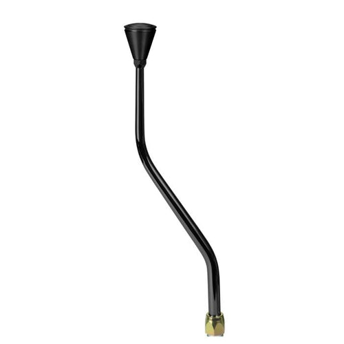 Lokar Performance Products Co Shifter Aod Ford Black 16" Double Bend Lever Hi-Tech Black Knob