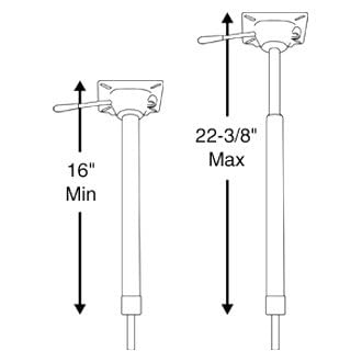 Kingpin™ Springfield Power-Rise Sit-Down Standard Pin - 1-Pack
