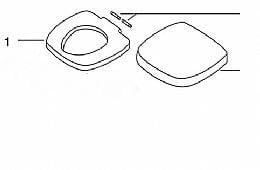 2PK THETFORD Hinge PINS