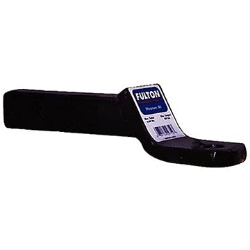 Fulton Black Trailer Ball Mount 2in Drop 81/2in 4280