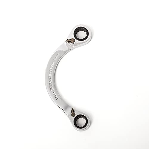 5 Pc. GEARWRENCH 12 Pt. Reversible Half Moon Double Box Ratcheting Wrench Set, Metric - 9850