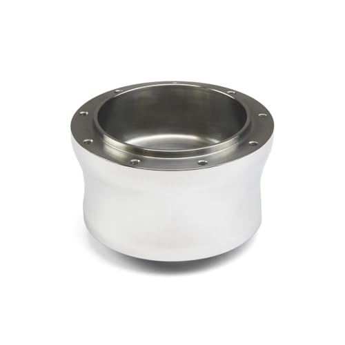 Polished Nine Bolt Billet Aluminum Steering Wheel HUB Adapter for '96 & UP GM AIR Bag Columns