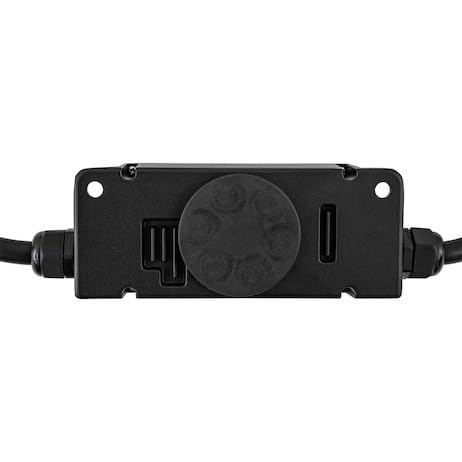7-Way Trailer Connector Cable Strobe Kit-5 Ft Permanent Mount