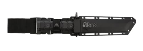 SOG Tanto Bayonet BAR15T Professional Knife for Tactical & Survival Enthusiasts | 7-inch Tanto-Shaped AUS-8 Steel Blade