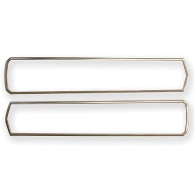 67 Shelby T/Lamp Bezels-Satin Scott Drake (S7MS-13489)