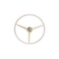 C5ZZ-3600-WT Scott Drake 1965-1966 Standard Steering Wheel White