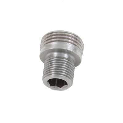 DART Fitting 32940000 - Adapter - Straight - 3/4-16 in Male Center Thread - Steel - Natural - Spin On Filter to Small Block Ford - Each