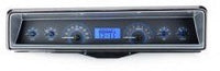 Chevy Nova 1966-67 VHX System, Carbon Fiber Face - Blue Display