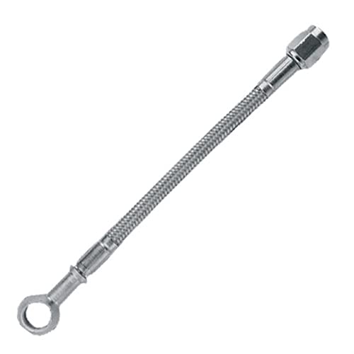 Clear Fragola -3AN Covered Straight x 7/16 BJO 24in