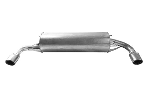 Rear Ansa Muffler Exhaust