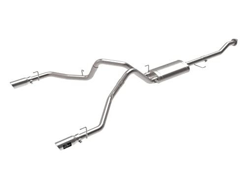 Vulcan Series aFe POWER 49-33130-P Cat-Back Exhaust System, 3" 304 Stainless Steel, Polished Tips, for 2015-2020 Ford F-150