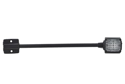 12" HELLA 004532171 '4532 Series' 12V DC Fixed Mount Flexible Chart Reading Light with Housing, Multicolor, 296 mm