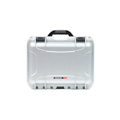 Waterproof Nanuk 915 Hard Case with Foam Insert - Silver