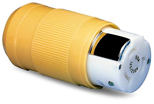 50 Amp ParkPower by Marinco 6364CRV, 125/250V 3 Pole, 4 Wire Locking Female Connector