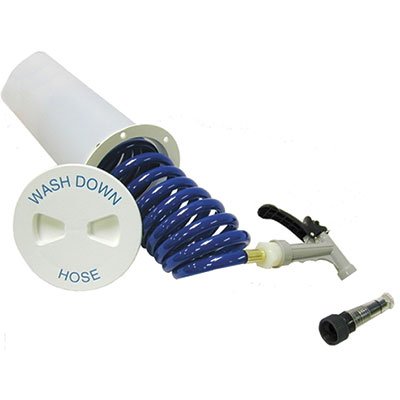 WDSB-2-B T. H. Marine Washdown Station And Hose, Color Polar White
