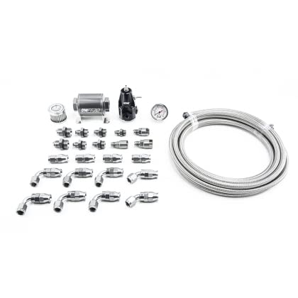 X2 Series DeatschWerks Pump Module -6AN CPE Plumbing Kit for 2010-15 Camaro Base or SS (6-609)