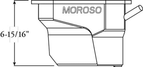 Steel Oil Pan Moroso 20966, Fits Subaru EJ20/22/25 Engines