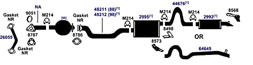 Exhaust Pipe AP Exhaust Products 48212