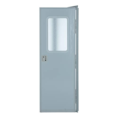 28" x 68" RV Right Square Entry Door Lippert Components v000213919 Polar White