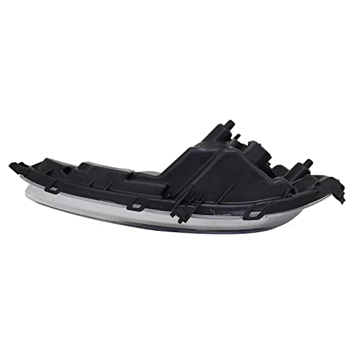 Left TYC Fog Light Assembly Compatible with 2013-2016 Hyundai Santa Fe