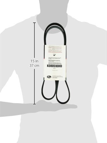 Gates FleetRunner K080590HD Micro-V Serpentine Drive Belt