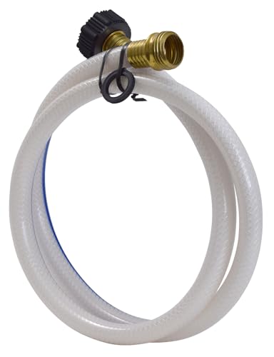 Valterra High Pressure AquaFresh Drinking Water Hose, Water Hose Hookup for RV - 1/2" x 4', White