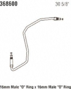 Power Steering Gates 368600 Hose Assembly Pressure Line