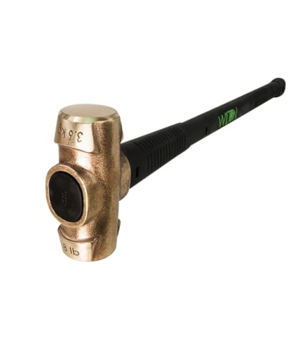 B.A.S.H Wilton 30" Brass Sledge Hammer, 8 Lb Head (90830)