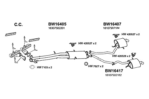 HW420527 Ansa - Exhaust Hanger