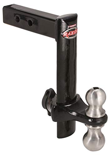 12" Trimax Black Powder Coat Drop Hitch TRZ12PB