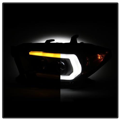 Projector Headlight Spyder - (PRO-YD-TT16V1-SEQ-BSM)
