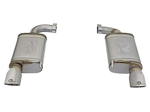 MACH Force-Xp aFe Power 49-43085-P Exhaust System Axle-Back for Ford (2.5", 409SS)