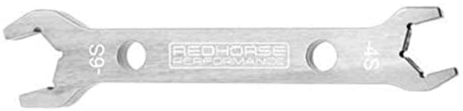 Double-ended aluminum AN wrench Redhorse Performance AN Socket (Silver), 1 Pack