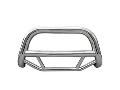 Max Bull Bar Black Horse No Skid Plate Stainless Steel Compatible with 2014-2018 Subaru Forester-MBS-SUS0102