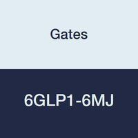 GLP Couplings, Gates 6GLP1-6MJ Male JIC 37 Flare, 3/8" ID
