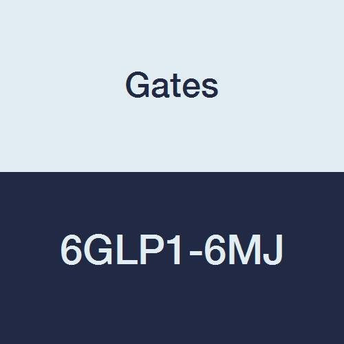 GLP Couplings, Gates 6GLP1-6MJ Male JIC 37 Flare, 3/8" ID