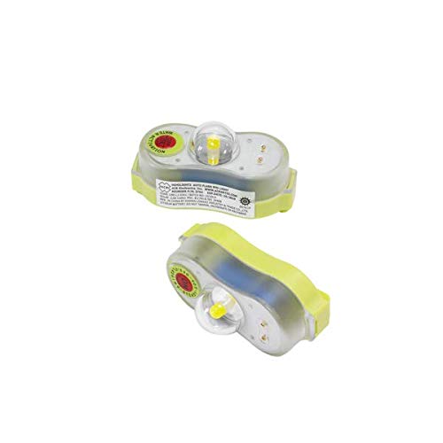 HemiLight 3 ACR 3764 Automatic Survivor Locator Light, Yellow