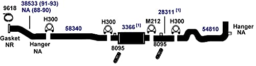 700322 AP Exhaust Products Muffler Exhaust