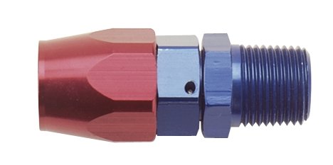 Black Fragola -10AN Straight Hose End x 3/4 NPT