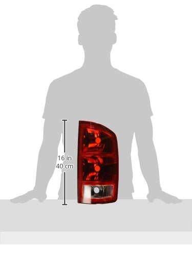 Right TYC Tail Light Assembly Compatible with 2002-2006 Dodge Ram Pickup