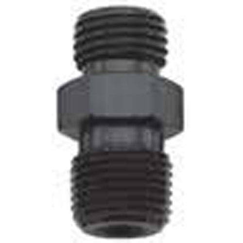 Fragola Performance Systems #3 X 1/8 Mpt Nitrous Flare Jet X Mpt Adapter Black 481703-BL