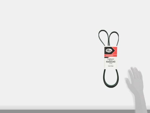 Gates FleetRunner K060653HD Micro-V Serpentine Drive Belt