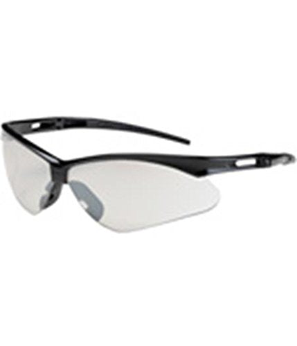 250-AN-10114 Anser Semi-Rimless Safety Glasses with Black Frame, I/O Lens and Anti-Scratch Coating