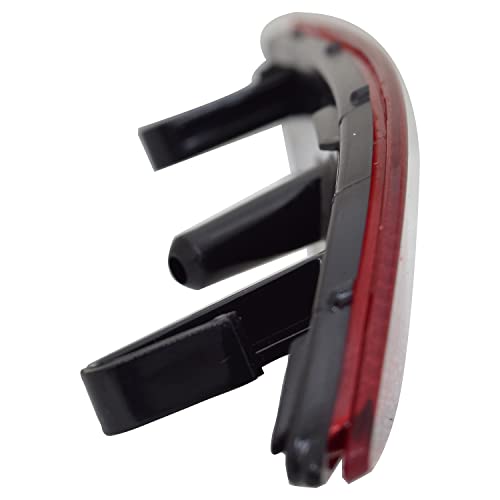 Left TYC Reflector Assembly Compatible with 2016-2020 Chevrolet Malibu