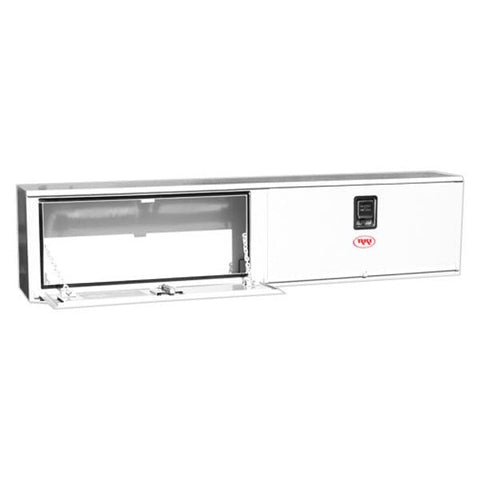 RKI 72 in. Steel Double Door Upper Side Box RKIUS72C White