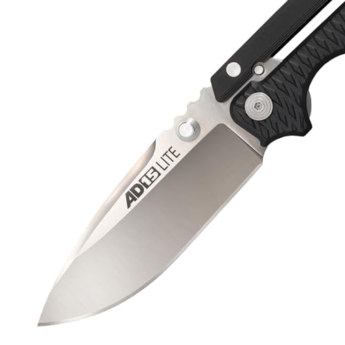 COLD STEEL AD-15 Lite 3.5" Ultra-Sharp AUS10A Steel Blade 5" Griv-Ex Handle Tactical Folding Knife - Scorpion Lock, Pocket/Belt Clip